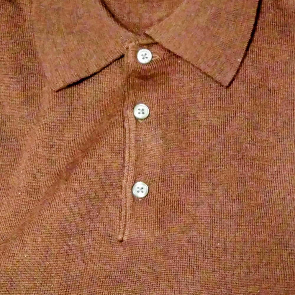 Preswick & Moore Chestnut Zip-Up Sweater